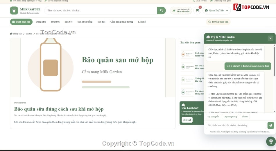 bán,bán sữa,sữa